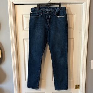 Gap 1969 Slim Straight Jeans in Deep Blue